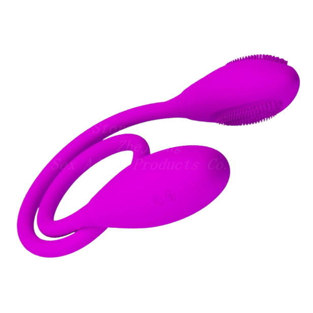 GDD jajko podwójny wibrator masażer damski sex gadżet erotyczny dla par stymulator anusa i pochwy seks zabawka dla dorosłych dwustronny (3).png