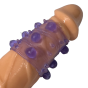 GDD nakładka fioletowa na penisa z wypustkami gumka na chuja wypustki sex gadżet dla panów męski gadżet erotyczny dla par 3.png