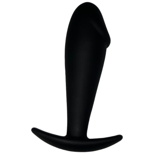 GDD Korek analny z końcówką w kształcie główki penisa SEX GADŻET ANALNY DLA PAR DAMSKI DO NOSZENIA NA CO DZIEŃ BUTT PLUG ASS zatyczka Czarny 1 (2).png